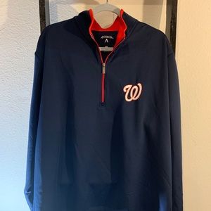Washington Nationals Antigua Glacier Pullover